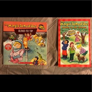 Magic School Bus Books Set of 2